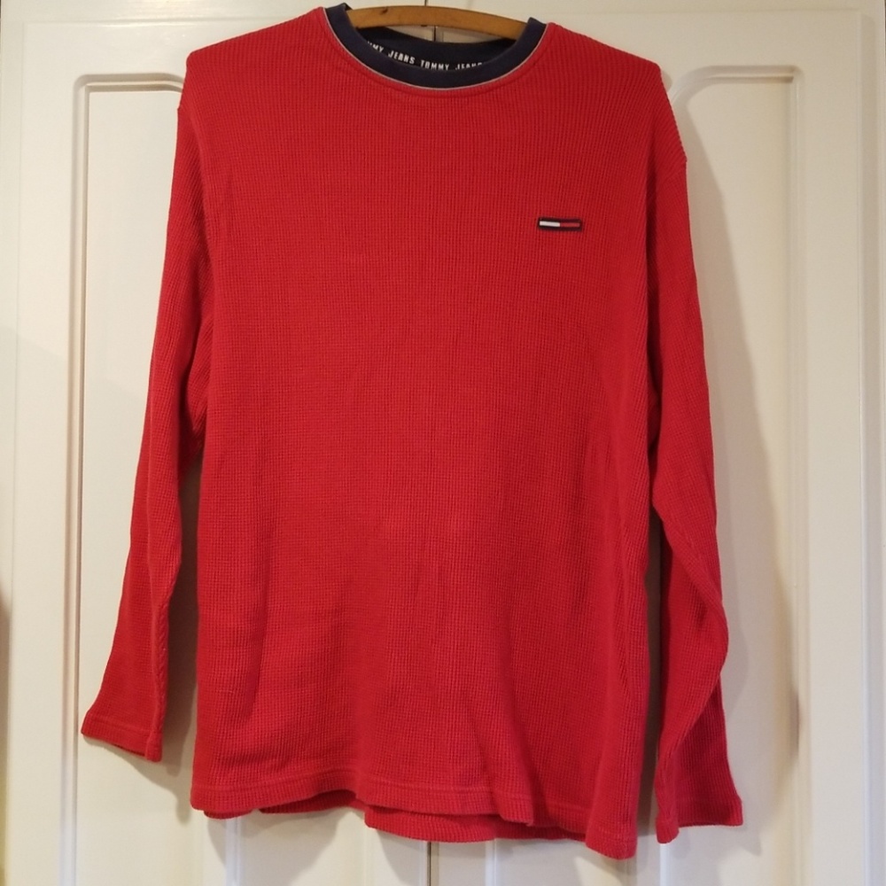 Tommy Hilfiger | Tommy Jeans Red Thermal Shirt